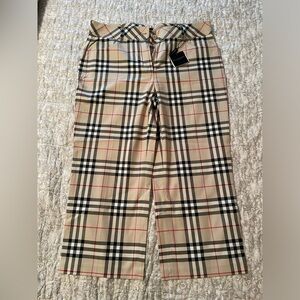 Burberry Golf- ladies Capri pants, size 10, NWT